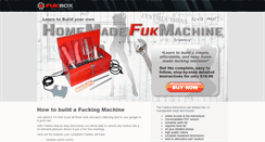 Desktop Screenshot of fukbox.com